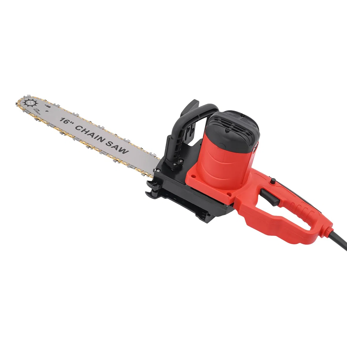 Elektryczna piła łańcuchowa, moc 2000 W, długość miecza 40 cm, automatyczne smarowanie łańcucha, 800 obr./min, piła do drzew, przenośna długość cięcia, piła elektryczna do ogrodu, nożyce do gałęzi,