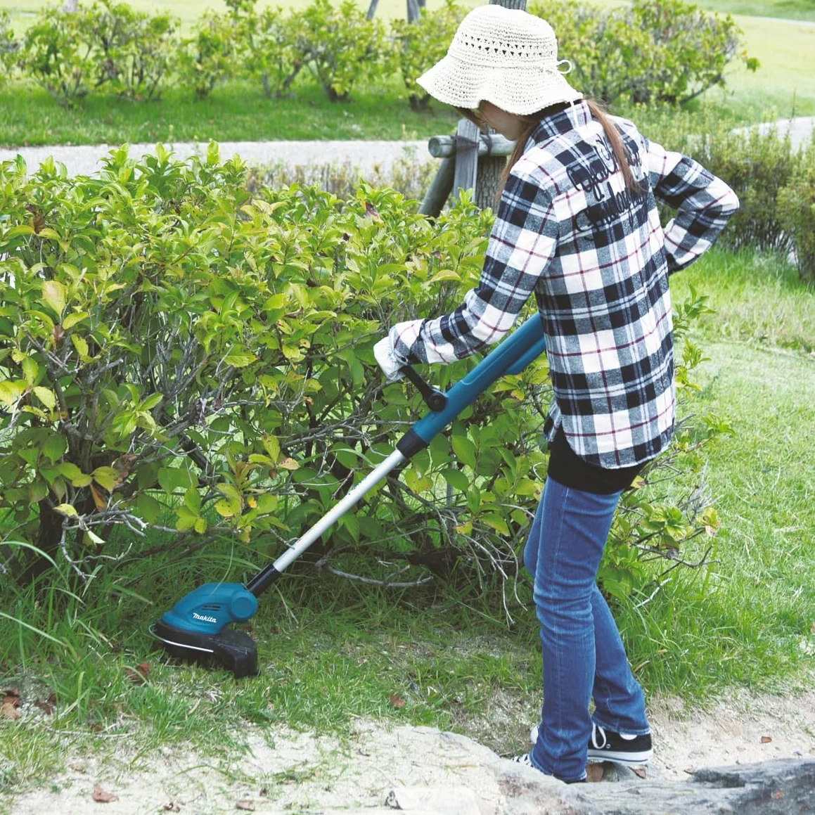 Makita Akumulatorowa Podkaszarka do Trawy, Czarny/Niebieski