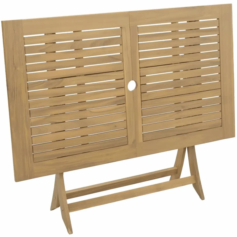 vidaXL Składany stół ogrodowy, 120x70x75 cm, lite drewno akacjowe, stół do ogrodu, stol do ogrodu, drewniany stół do ogrodu, stol ogrodowy