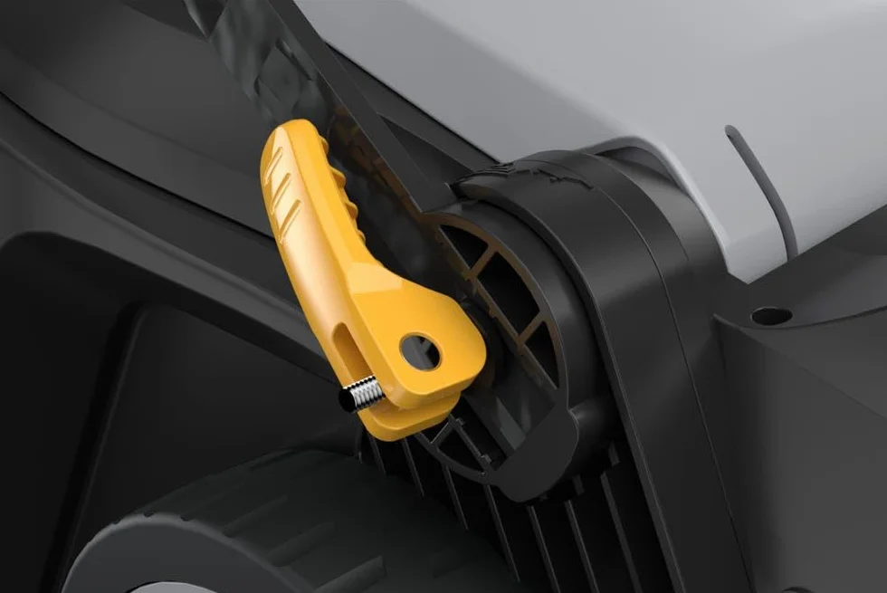 Alpina AL1 34 E elektryczna kosiarka do trawy, szerokość cięcia 34 cm, 1200 W, kosz na trawę 35 l