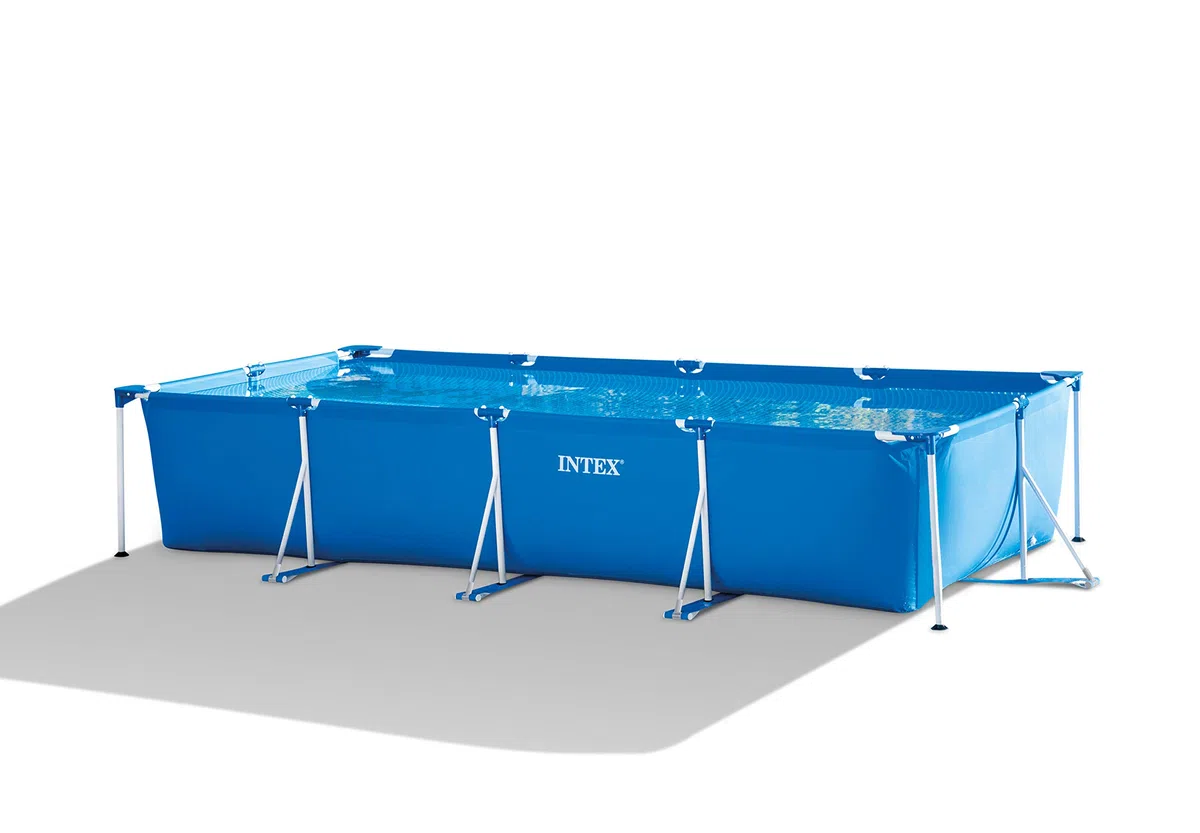 Intex Zestaw basenowy z prostokątną ramą 4,5 m x 2,2 m x 0,84 m