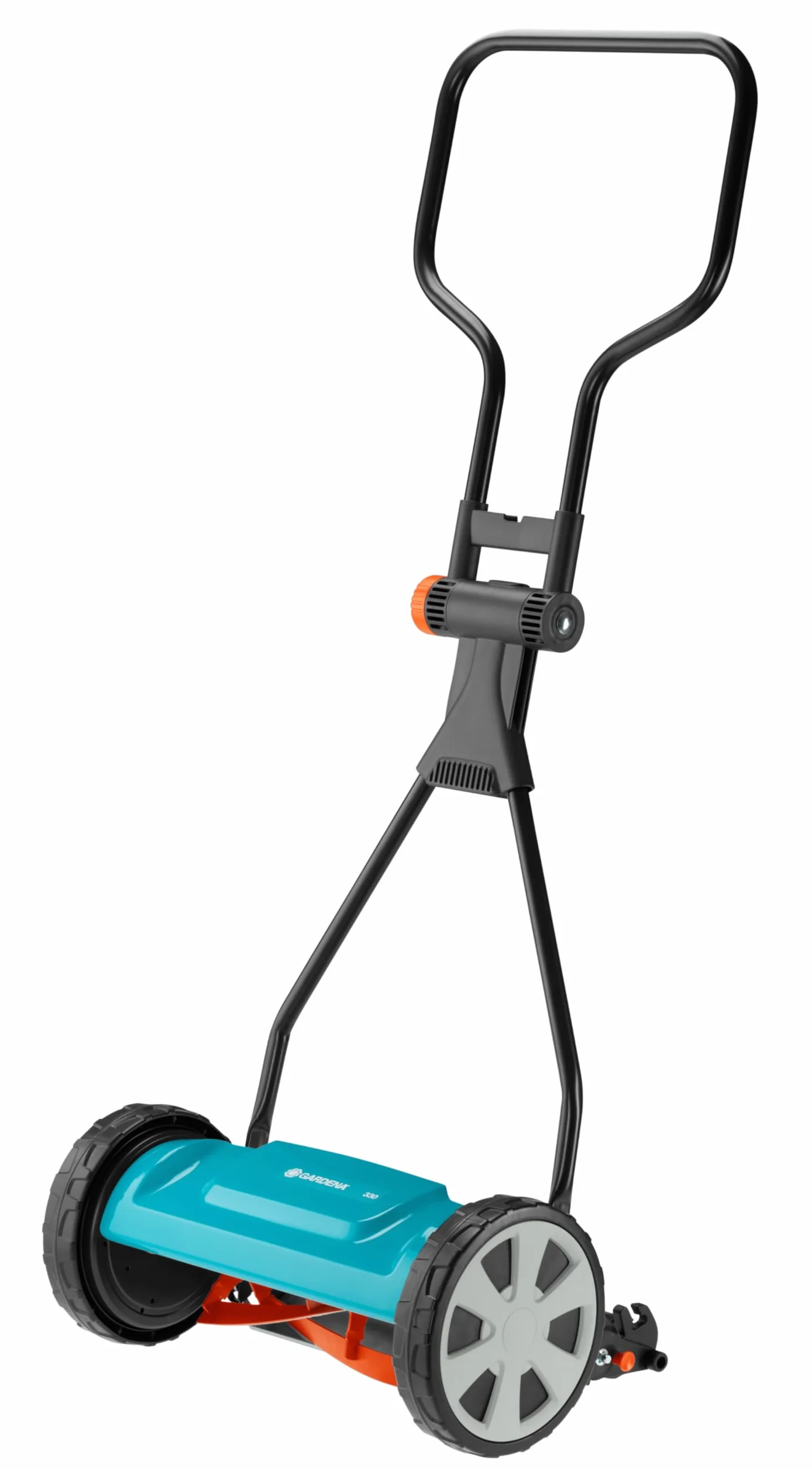 Gardena kosiarka bębnowa Classic 330: ręczna kosiarka, szerokość robocza 33 cm, do powierzchni do 150 m², bęben tnący z gatunkowej stali, cięcie bezkontaktowe, cicha i precyzyjna (4027-20)