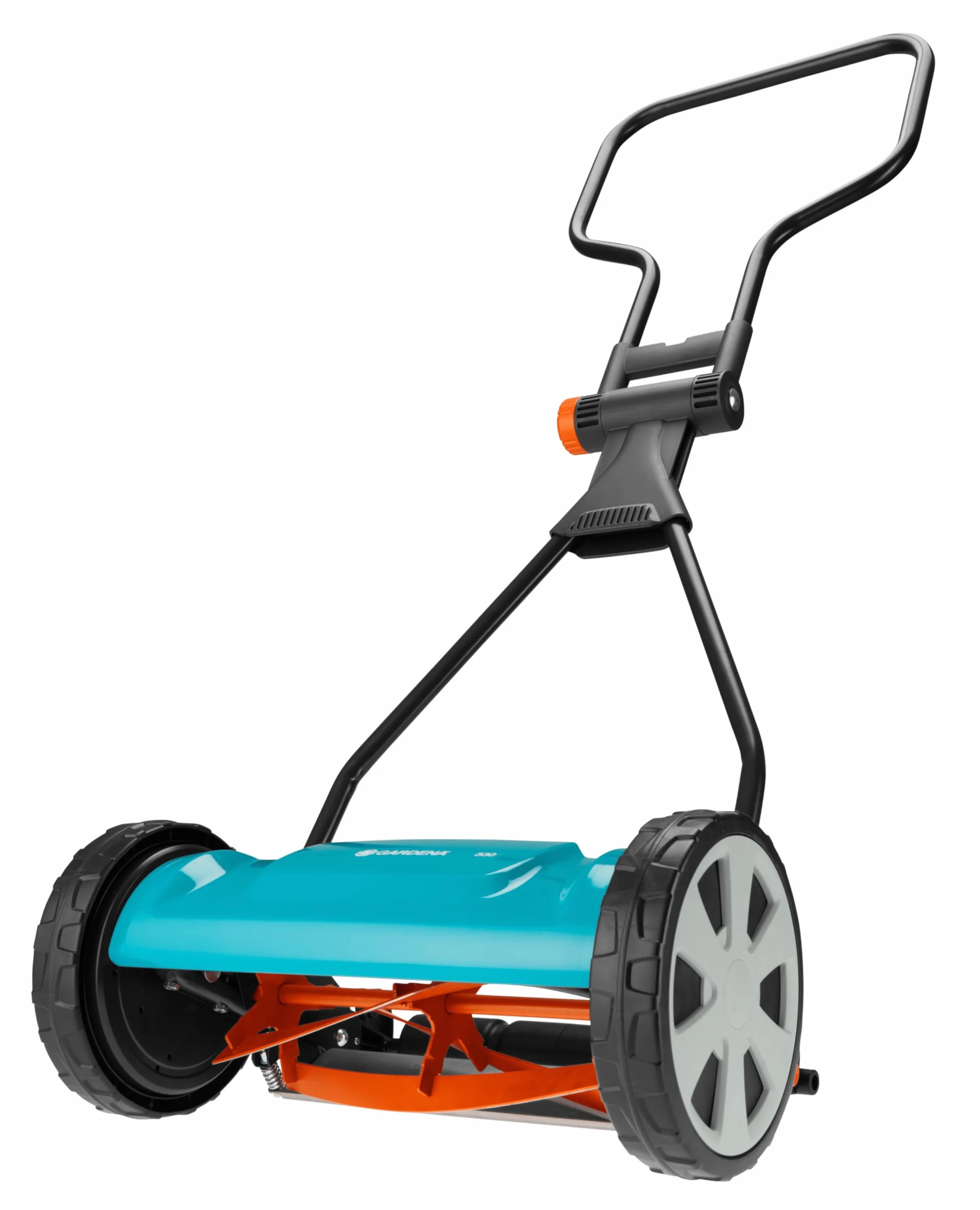 Gardena kosiarka bębnowa Classic 330: ręczna kosiarka, szerokość robocza 33 cm, do powierzchni do 150 m², bęben tnący z gatunkowej stali, cięcie bezkontaktowe, cicha i precyzyjna (4027-20)