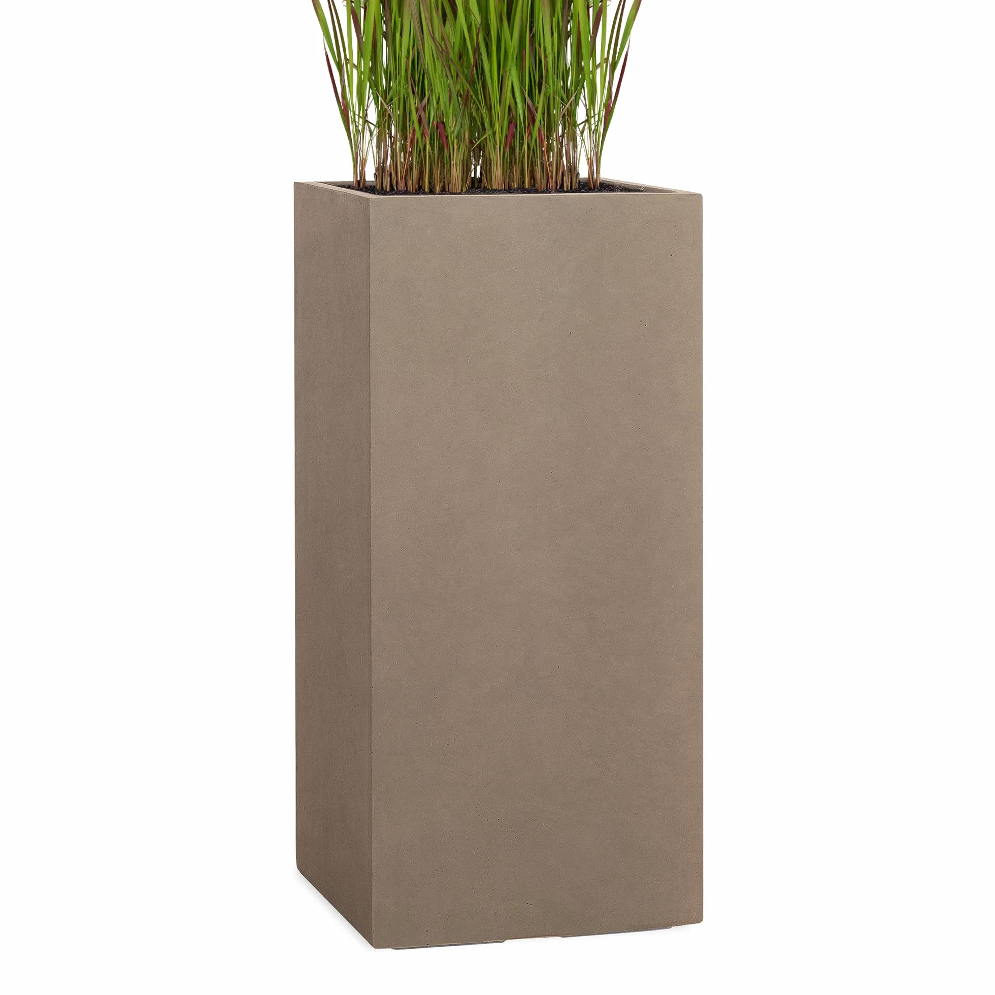 Pflanzwerk® donica TOWER Chocolate 50x23x23cm *odporna na mróz* *ochrona przed promieniowaniem UV* *jakość europejska*