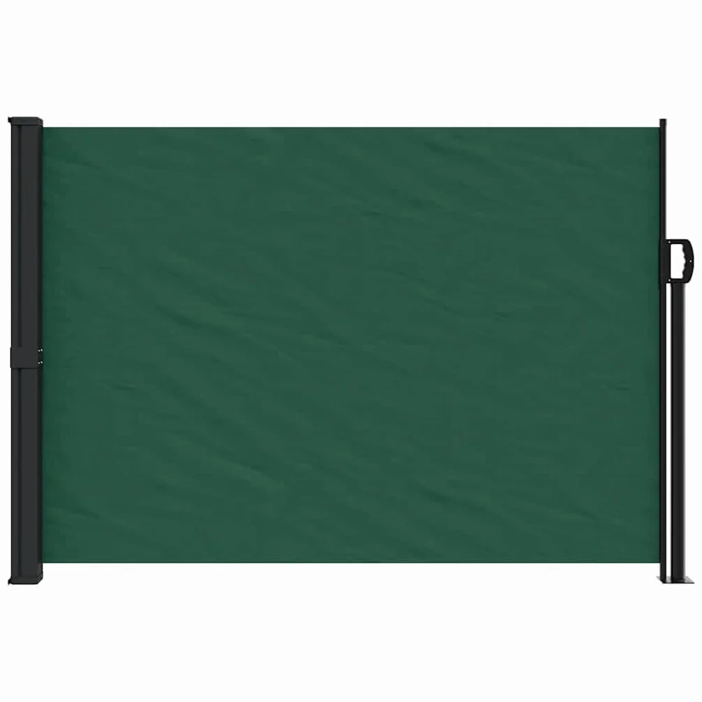 vidaXL Zwijana markiza boczna, ciemnozielona, 140x600 cm, markiza boczna, markiza pionowa, markiza pionowa na balkon, markiza balkonowa