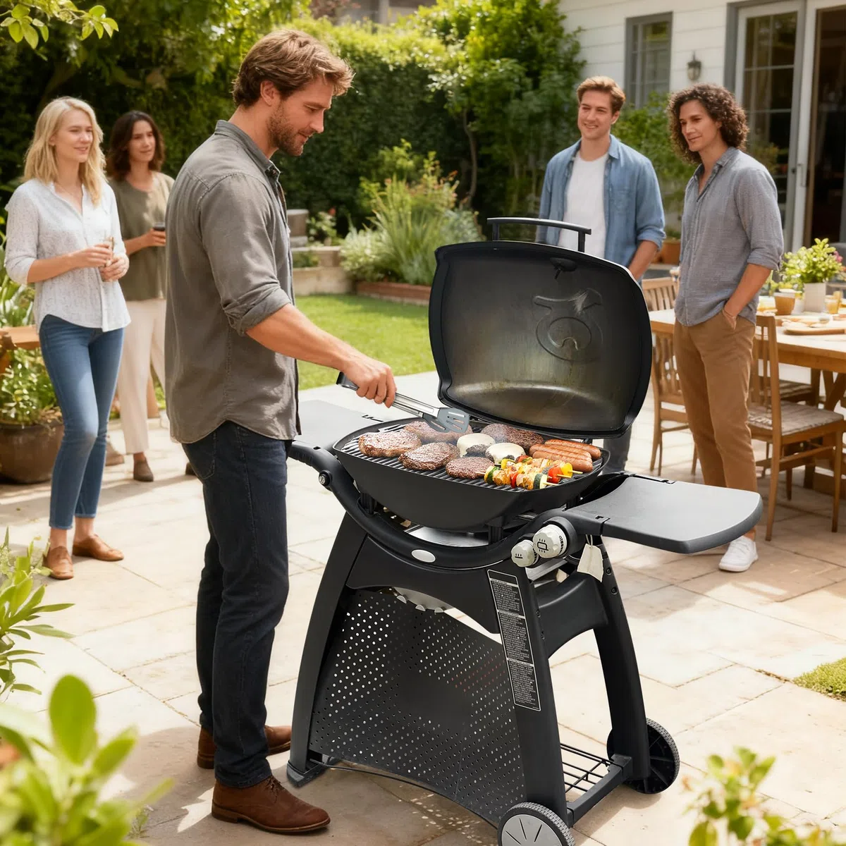 Onlyfire żeliwny ruszt do grilla Weber Q300, Q320, Q3000, Q3100, Q3200 seria Grill gazowy, zamiennik do Weber 7646-zestaw 2 sztuk