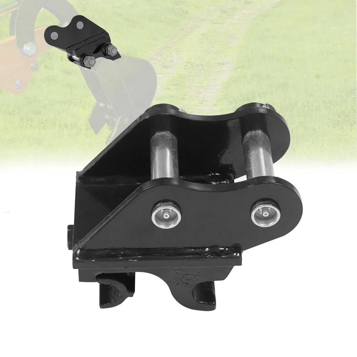 Mini koparka z szybkozłączem, mechaniczna do koparek 0,8–2 ton, mocne szybkozłącze do łyżek, młotów i innych urządzeń doczepnych. Łatwa montaż i szybka zmiana narzędzi