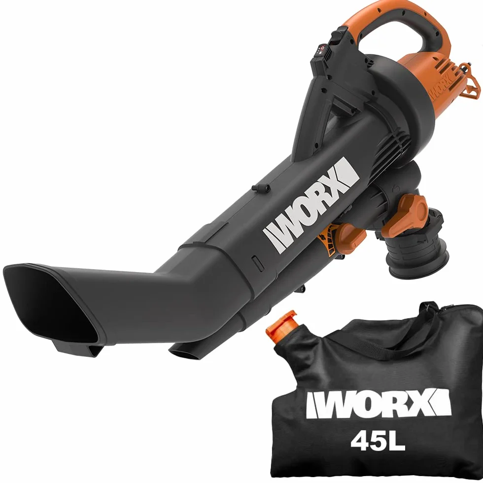WORX WG505E Trivac Dmuchawa do Liści 3 w 1 3000 W 335 km/h