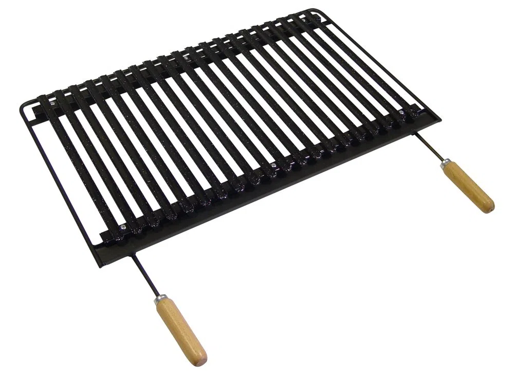 Imex The Fox 71710 grill emaliowany, 41 x 76 x 2,7 cm, czarny