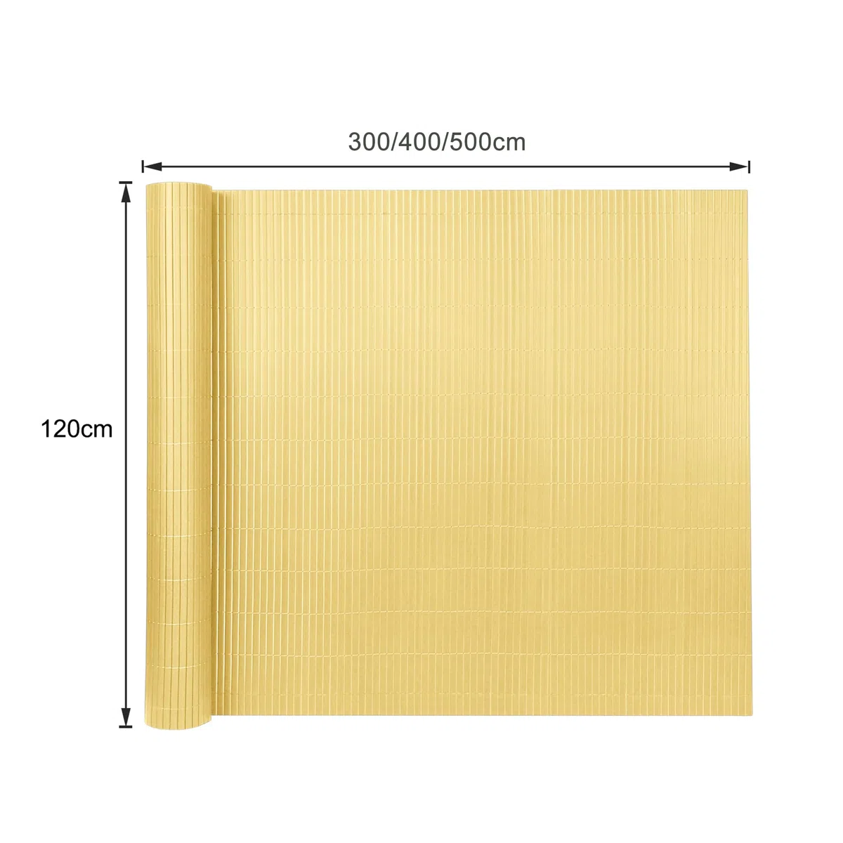 YRHome Mata maskująca z PCW, 120 x 1000 cm, stabilna, ogrodzenie balkonowe, ochrona przed spojrzeniami, do ogrodu, z opaskami kablowymi, ochrona przed wiatrem, odporna na działanie warunków atmosferycznych i promieni UV, na balkon, do ogrodu, na taras, ba