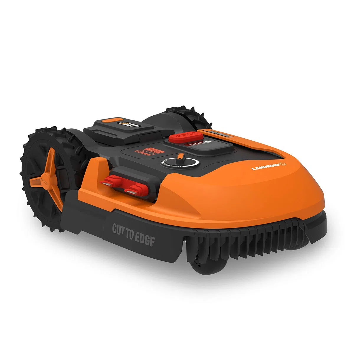 WORX LANDROID WR147E kosiarka akumulatorowa z automatyczną kosiarką, do 1000 m² (koszenie w deszczu, pływający krążek z ostrzem, sterowanie aplikacją, obciążenie boczne, cięcie krawędziowe, cisza