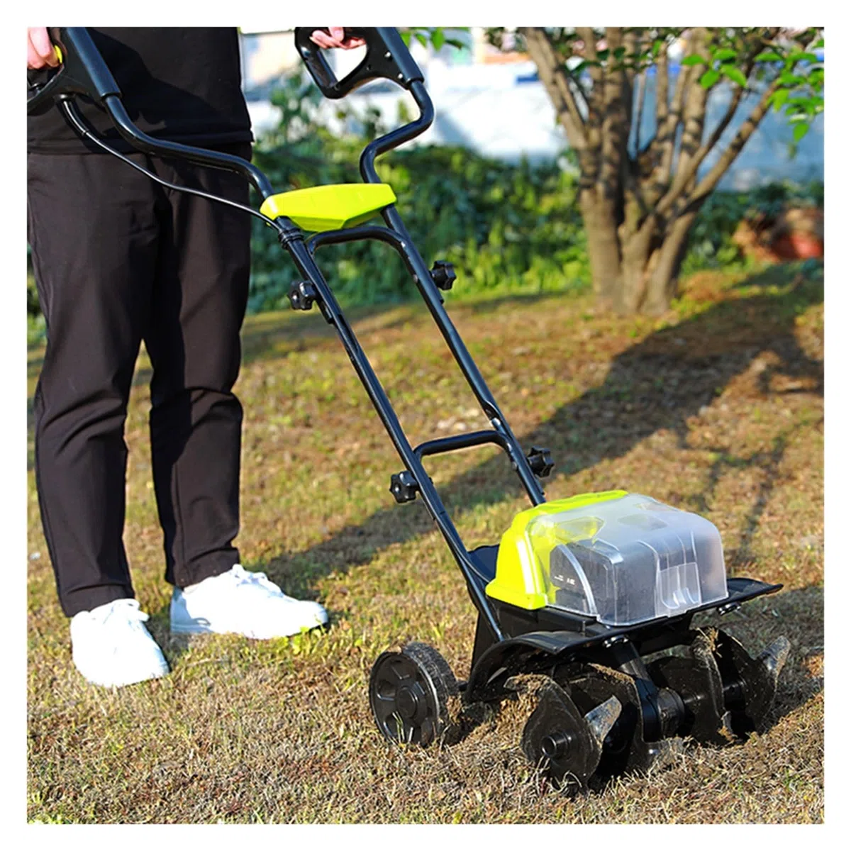 2400W elektryczny mały zrywak do gleby rumpel 40V bezszczotkowy orka gospodarstwa domowego ogród warzywny działka szklarnia sad Wielofunkcyjna Podkaszarka Do Trawnika