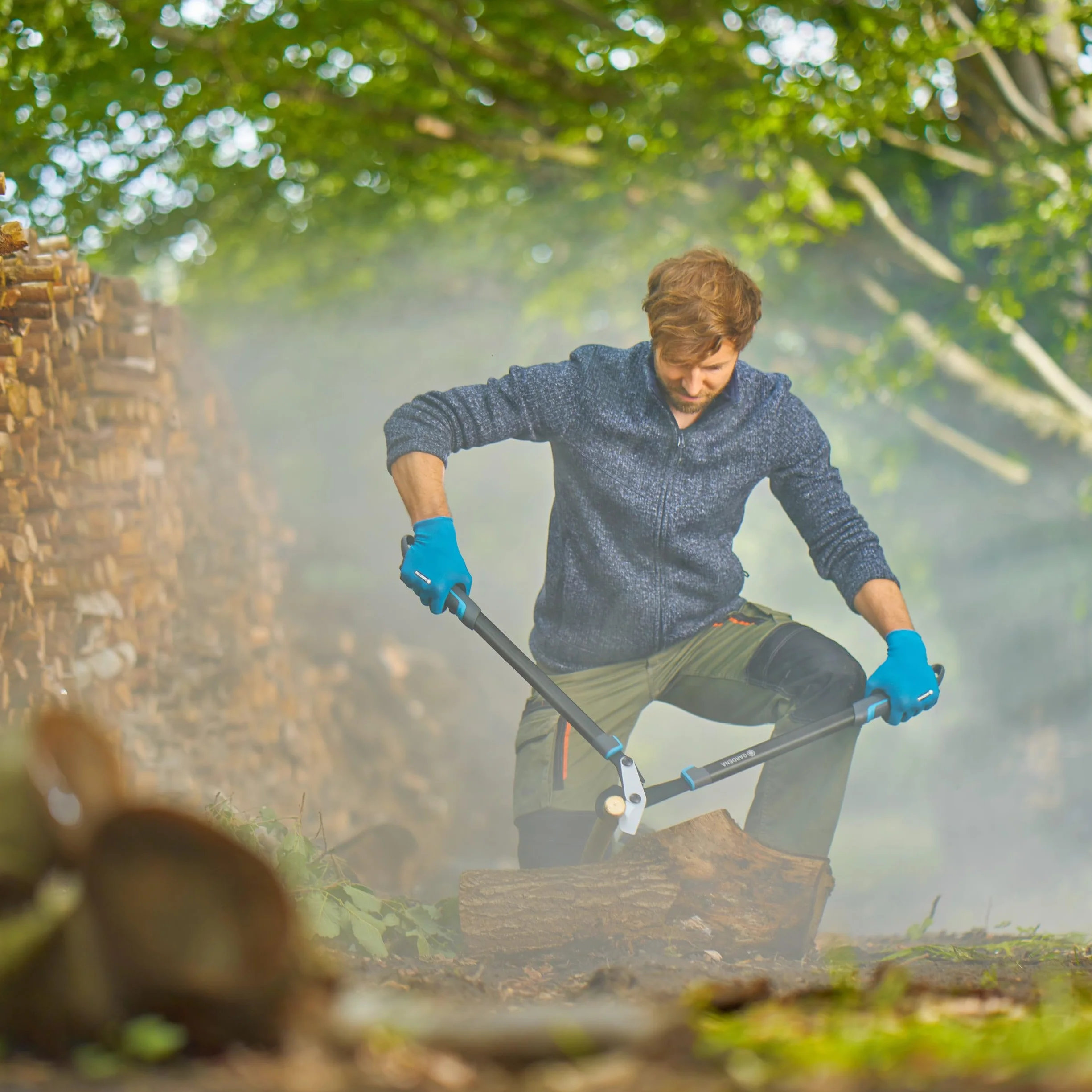 Gardena Sekator EnergyCut Pro L, nożyce do przycinania obejściowego, średnica cięcia 50 mm, precyzyjnie szlifowane ostrza