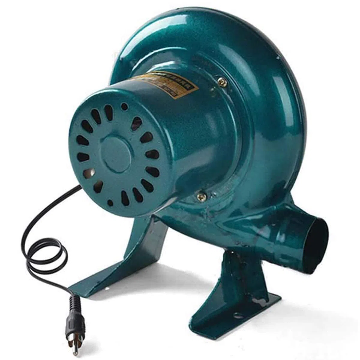 Dmuchawa do grilla Coal Forge Dmuchawa elektryczna o zmiennej prędkości - do grilla, wentylator kominkowy, turkusowy, regulator 100 W +