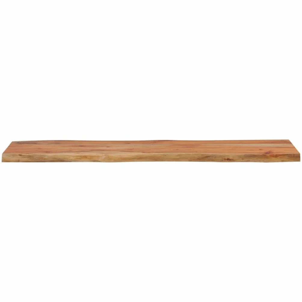 Blat do stołu 120x40x2,5cm drewno akacjowe naturalna krawędź
