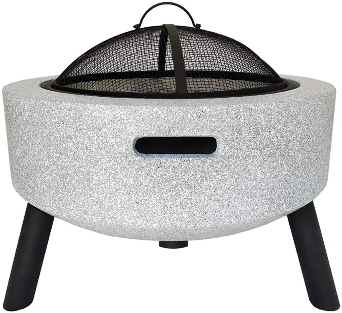 Zewnętrzny palenisko, misa opalana drewnem, grill magnezowy, do ogrzewania ogrodu/grilla, tarasu z zadaszeniem, grillowania, gotowania na świeżym powietrzu, na kempingu