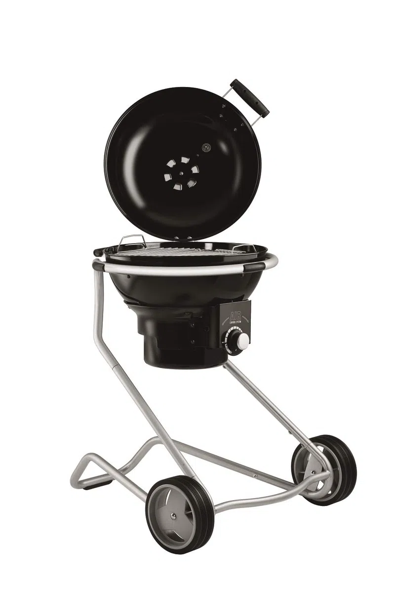RÖSLE 25001 numer 1 F50 AIR grill czajnikowy, czarny, 50 cm