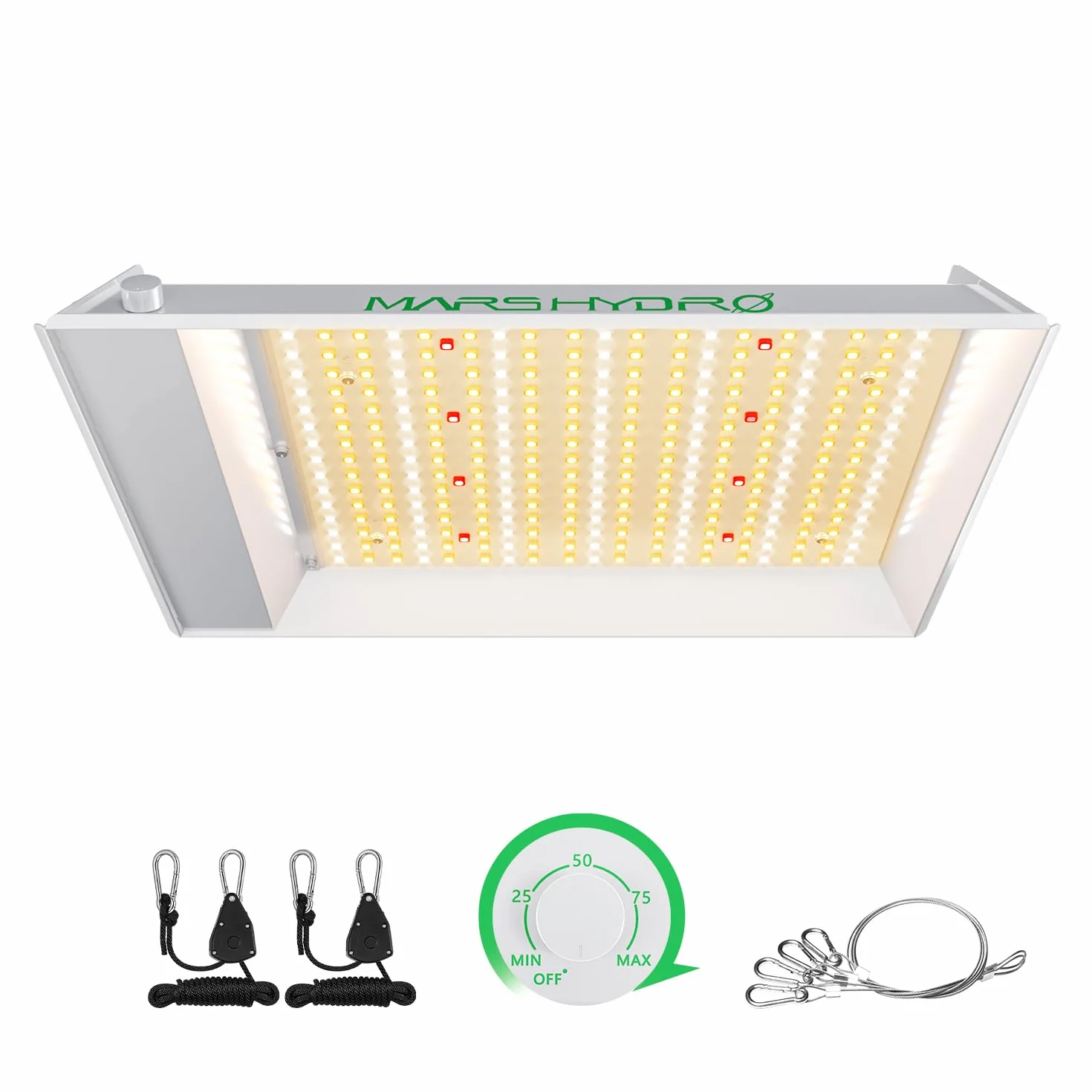 Mars Hydro TS600 lampa LED do uprawy roślin pełne spektrum UV IR 45x45 cm 60x60 cm