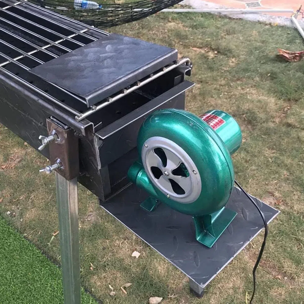 Elektryczna dmuchawa odśrodkowa, kuźnia, elektryczna dmuchawa powietrza, kominek na węgiel drzewny, zapalniczka do grilla, do kuchni, do stołówki domowej (60 W)