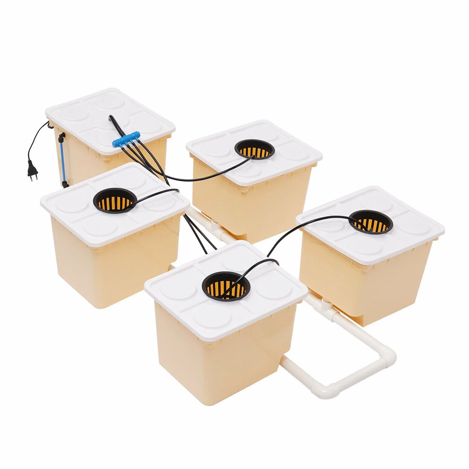 Hydroponiczny system do uprawy w głębokiej wodzie