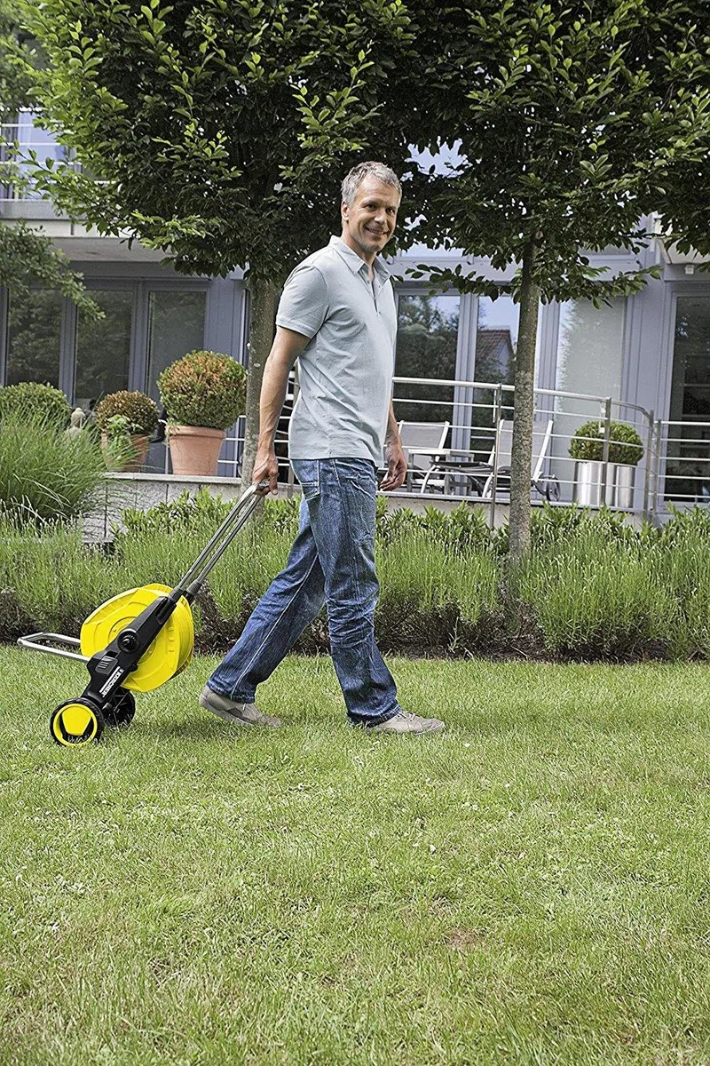Wózek na wąż HT 3.420 w zestawie z 20 m węża 1/2"