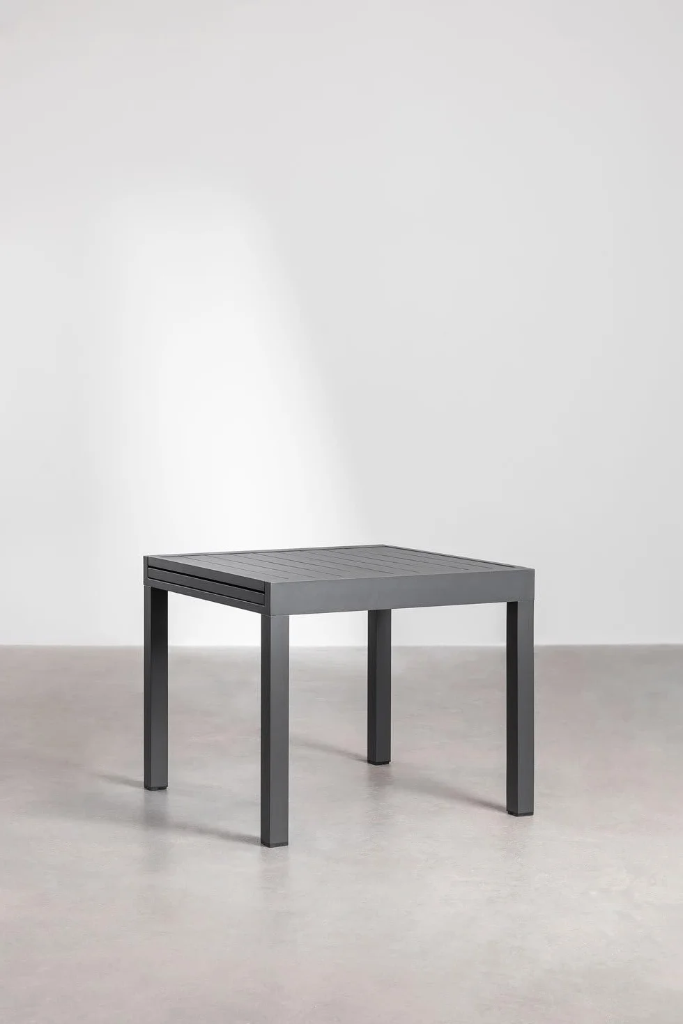SKLUM Stół ogrodowy 90-180x90 cm rozkładany aluminiowy Starmi