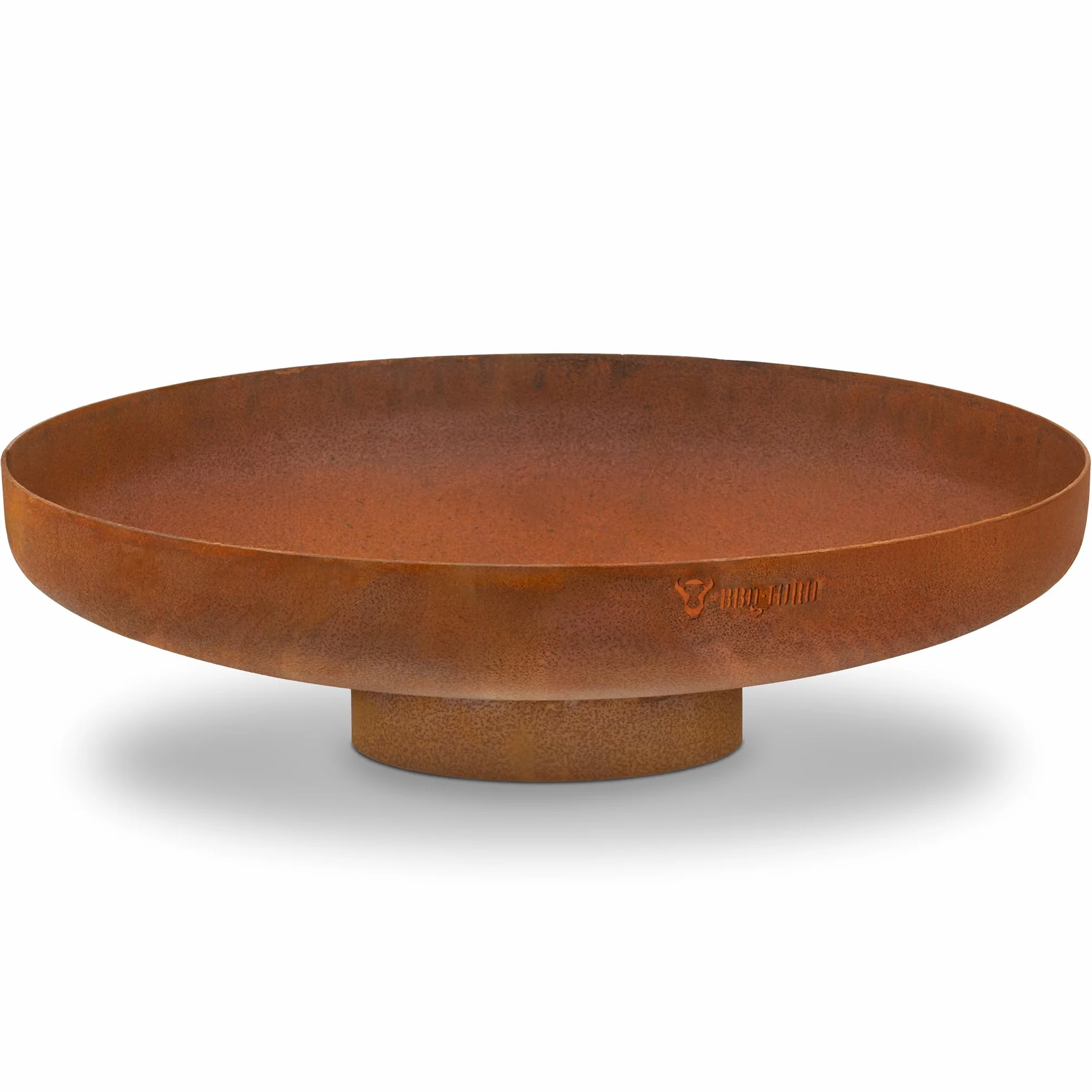 BBQ-Toro Palenisko ogrodowe ze stali nierdzewnej 80 cm, kosz paleniskowy z nóżką, Fire Pit