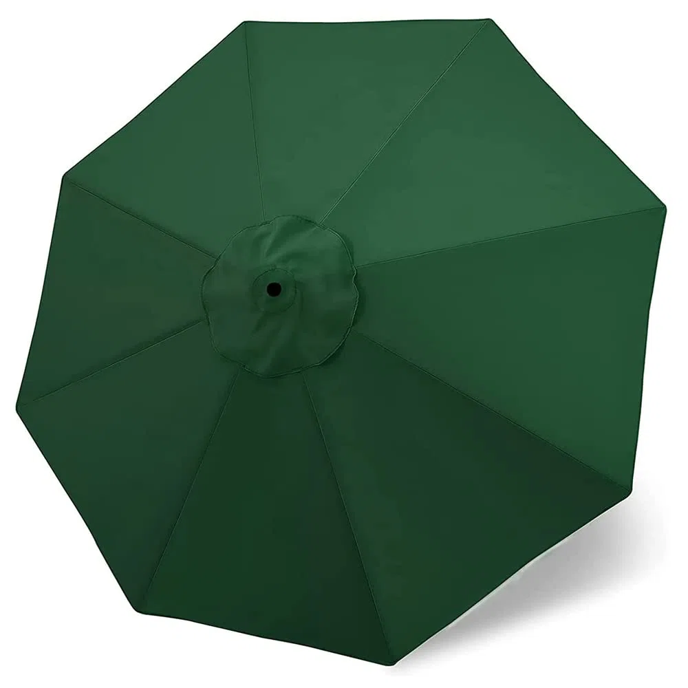 3 m parasol bananowy, zamiennik do 8-ramiennego wiszącego parasola na wsporniku, duży ogrodowy parasol plażowy z grubą i trwałą tkaniną, ochrona przed promieniowaniem ultrafioletowym 30+