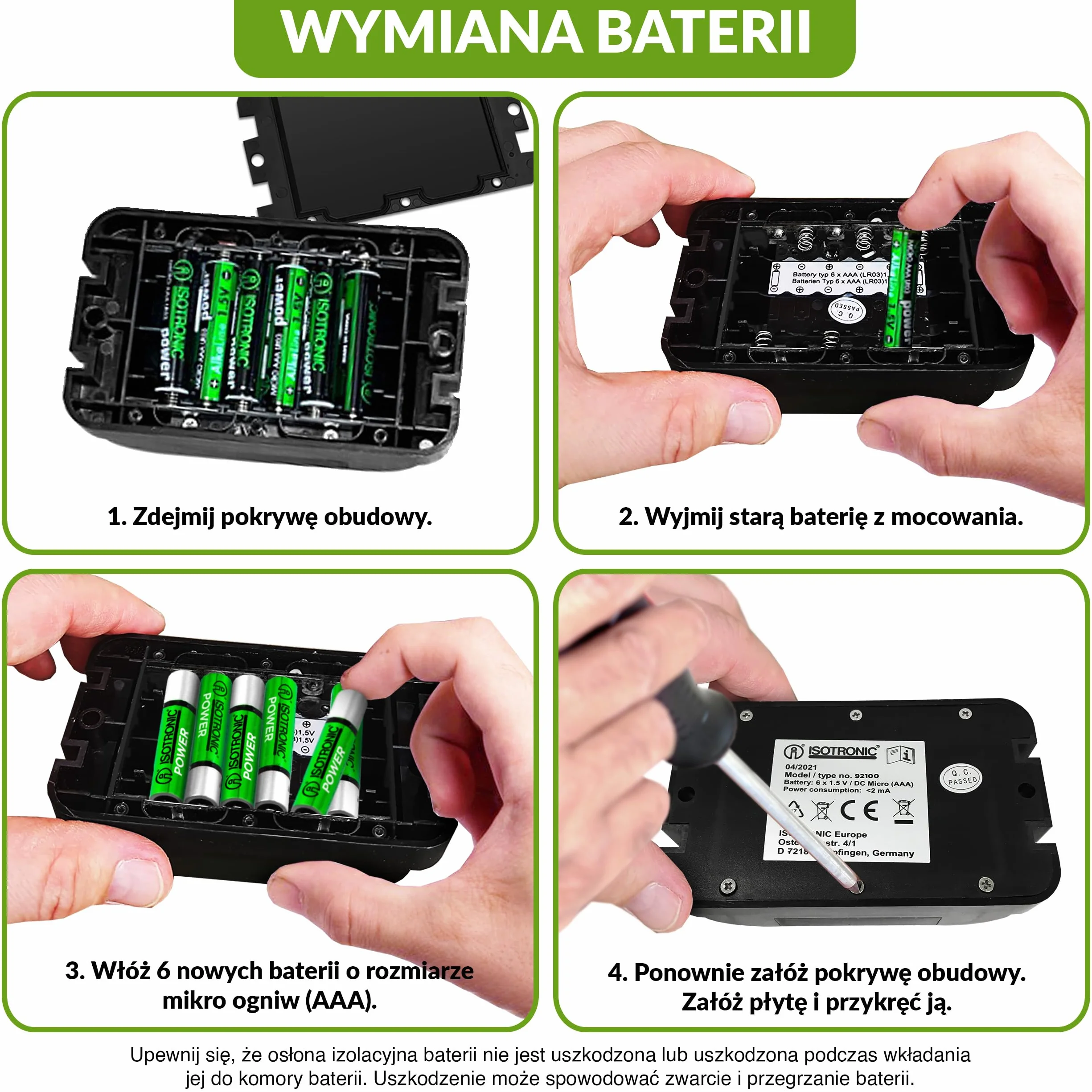 ISOTRONIC Odstraszacz ptaków i gołębi – Ultradźwięki i lampa błyskowa – Bateryjny – Na balkon i do ogrodu – Skuteczna ochrona przed ptactwem – Zasięg 40 m² (2 sztuki)