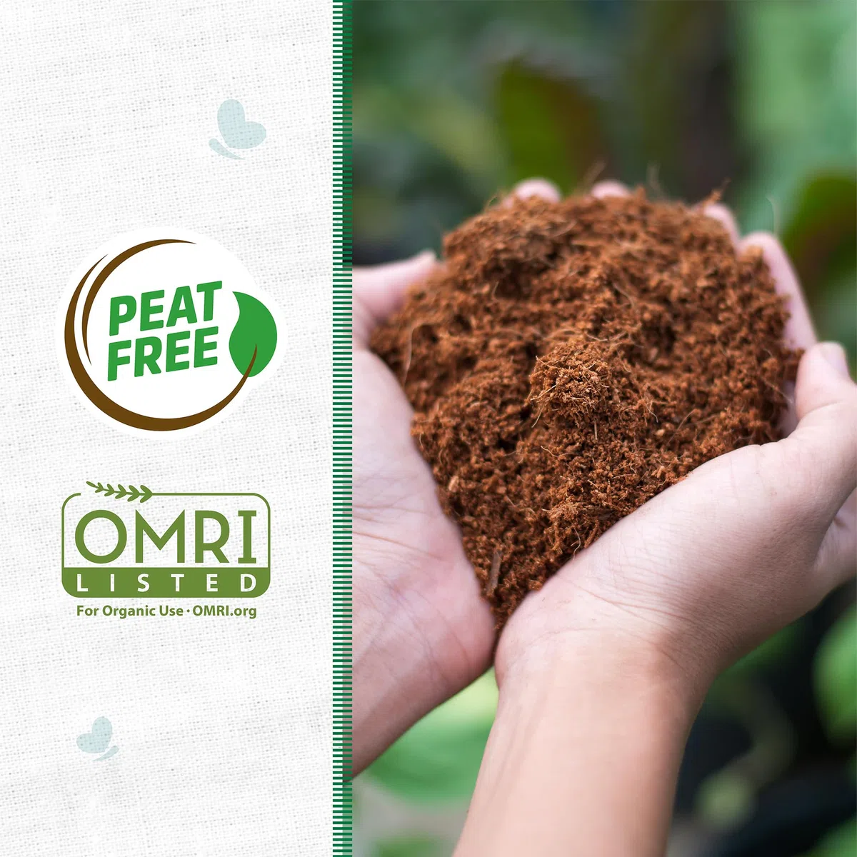 Back to the Roots Organiczna ziemia doniczkowa 4,5 kg Coco Coir rozszerza się do 15 litrów (51,4 l) uniwersalna cegła pH do uprawy w pomieszczeniach, zaczynania nasion