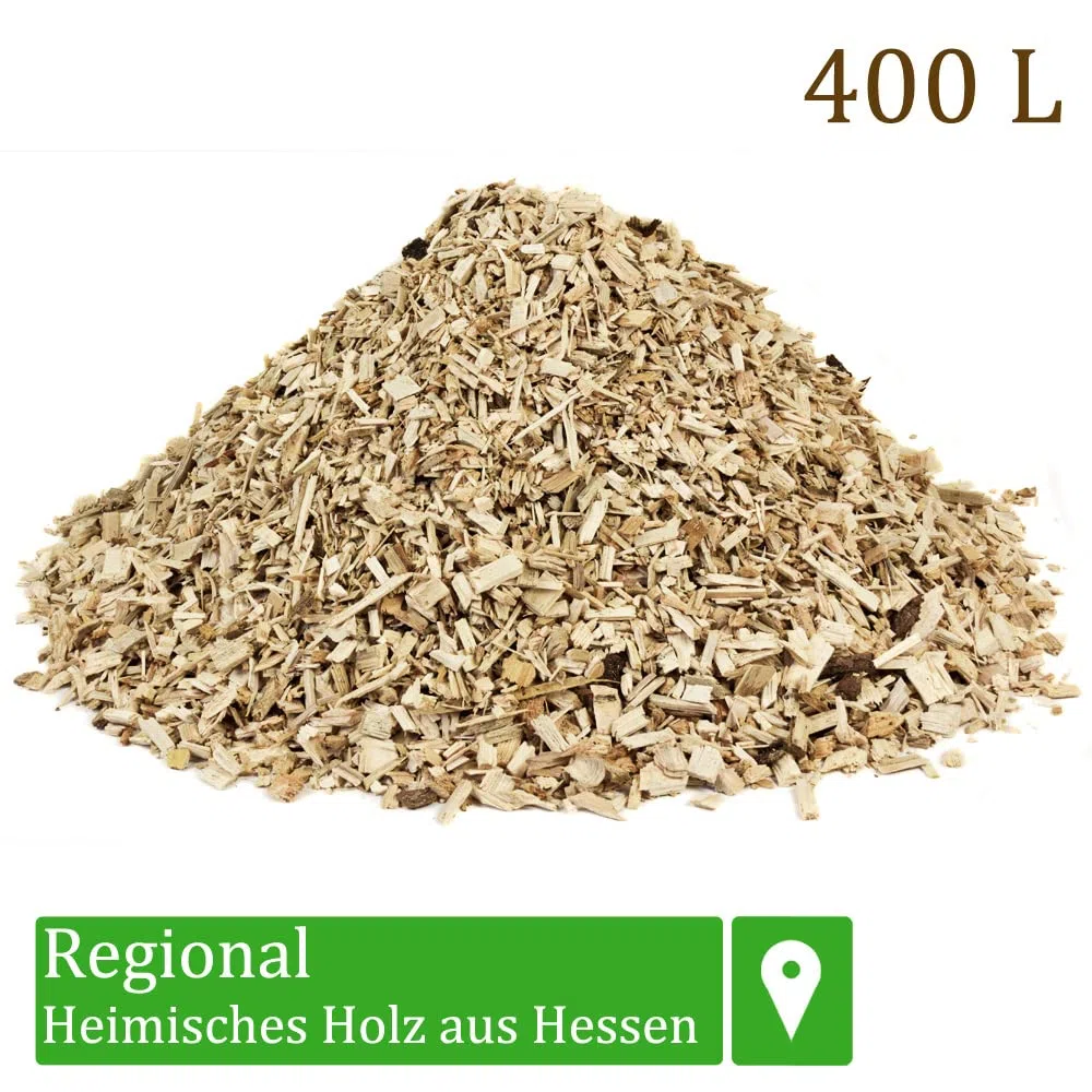 Gruba glebogryzarka do pieca, ściółka z kory do ogrodu, podwyższona grządka, podściółka, kotła drewniane, gruba, dekoracyjna osłona 100-500 l, flameup, ilość: 400 l