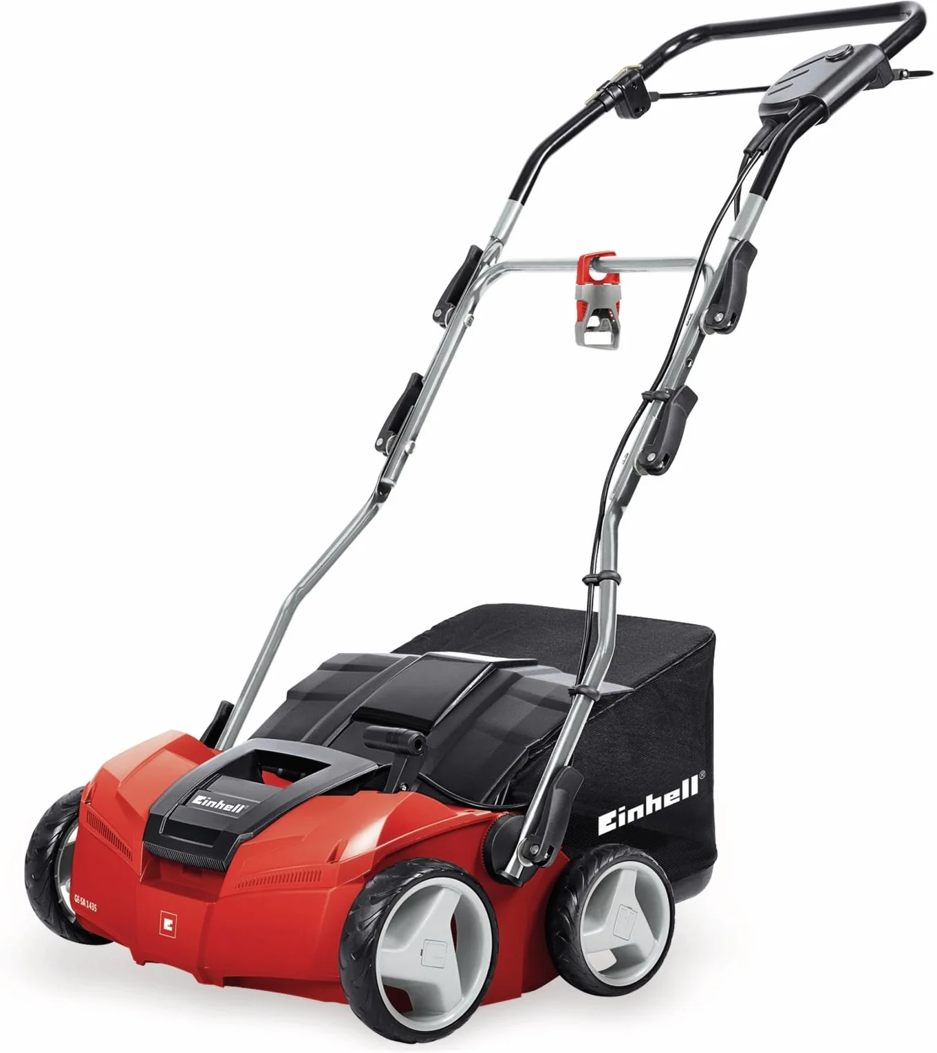 Einhell Ge-Sa 1435 Wertykulator/Aerator, Czerwony/Czarny, 35 cm x 3-9 mm