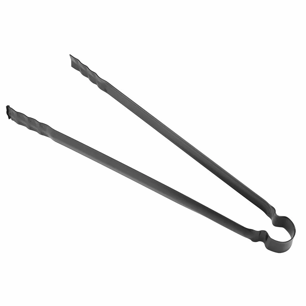 Ejoyous Szczypce do węgla drzewnego, metalowy klips do grilla, szczypce do węgla, szczypce do grilla na węgiel drzewny, wielofunkcyjne szczypce do grillowania na świeżym powietrzu, pikniku, kominka