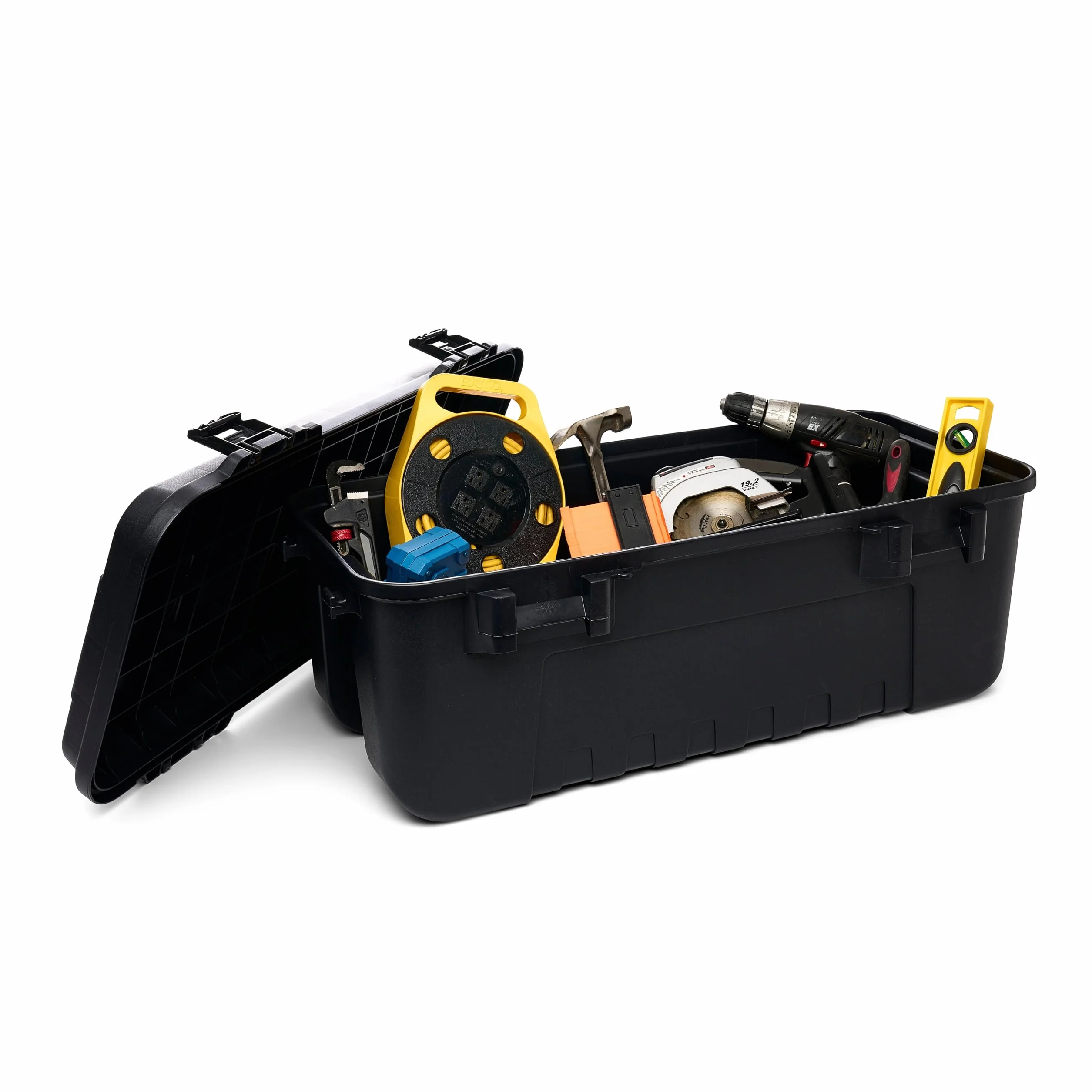 PLANO Sportsman'S Trunk Large 102Ltr, Black, Military-Grade Storage Box With Lid, Heavy Duty, Large, Camping &Amp; Army Storage Trunks, Perfect For Hunting, Paintball, Airsoft Or Home Storage