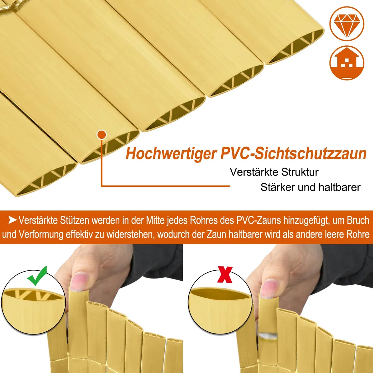 YRHome Mata maskująca z PCW, 180 x 1000 cm, stabilna, ogrodzenie balkonowe, ochrona przed spojrzeniami, do ogrodu, z opaskami kablowymi, ochrona przed wiatrem, odporna na działanie warunków atmosferycznych i promieni UV, na balkon, do ogrodu, na taras, ba