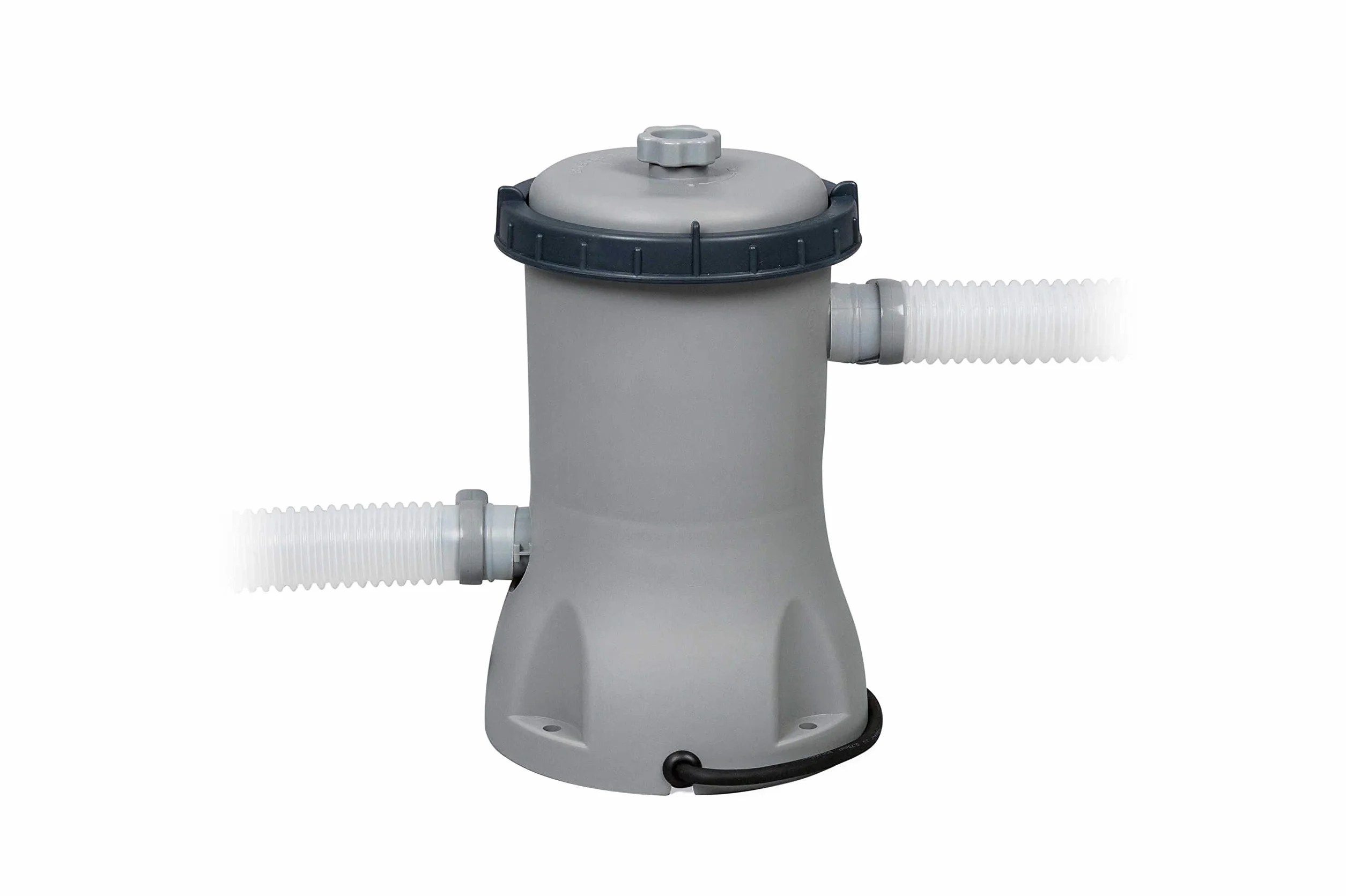 Bestway Power Steel 56620 basen z ramą, owalny, 7250 l, niebieski, szary, 90 cm, 1817 l/h)