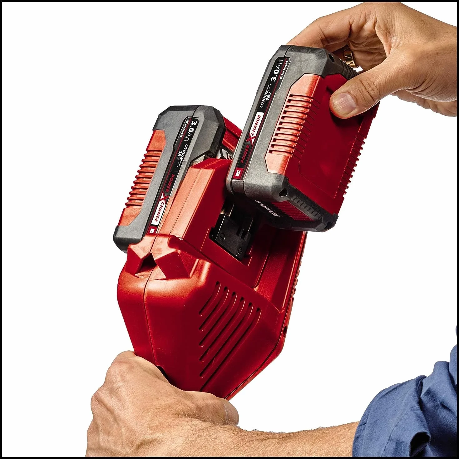 Einhell Podkaszarka akumulatorowa GE-CT 36/30 Li E-Solo Power X-Change (Li-ion, 2x18 V, 9000 obr./min, elektr. regulacja prędkości, wał dzielony, uchwyt Softgrip, bez akumulatora i ładowarki)