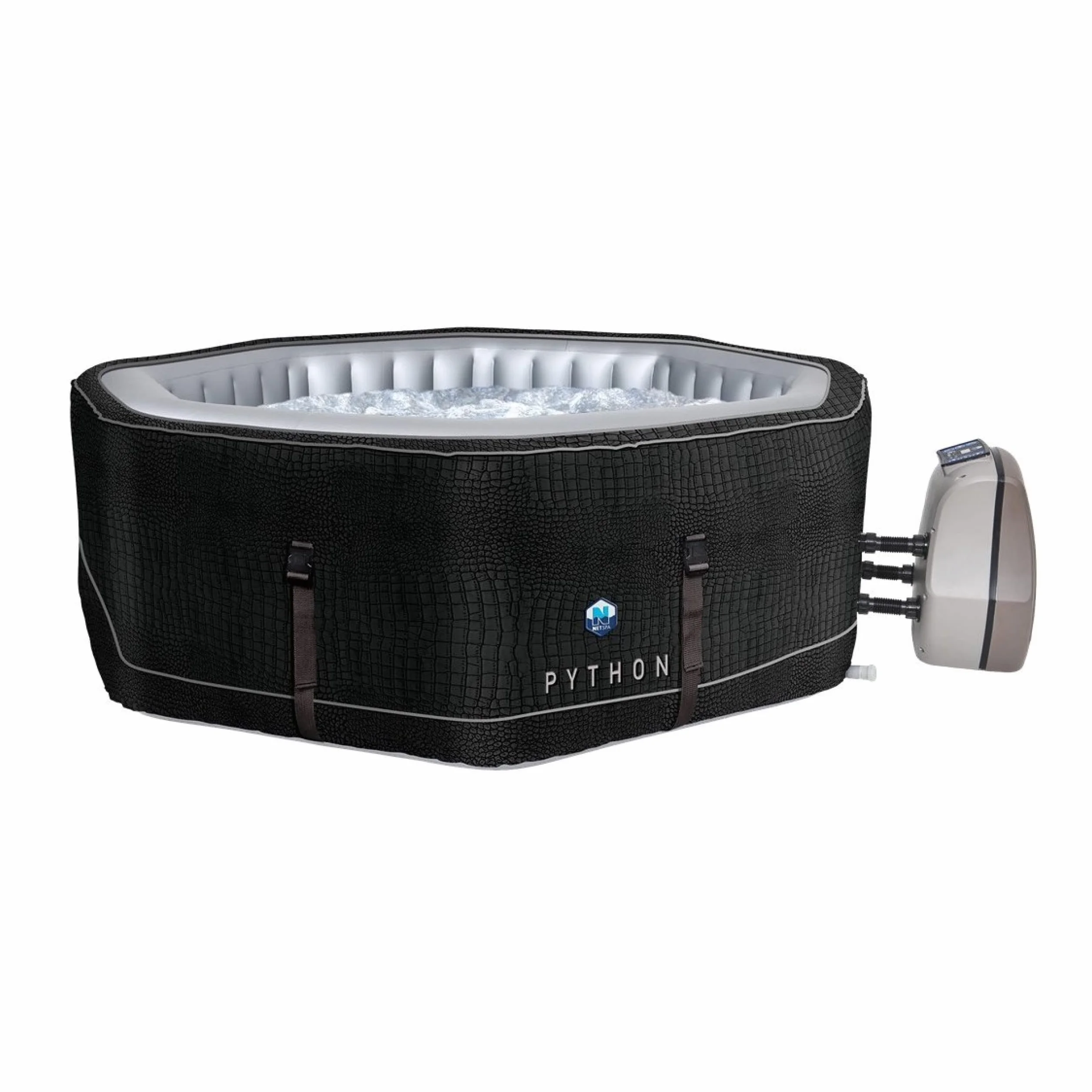 NETSPA SP-PYT155D Nadmuchiwany Spa Ośmiokątny 185x70cm PVC 5/6 Osób