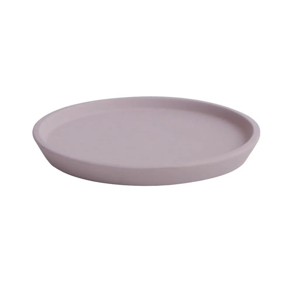Podstawka pod doniczkę, roślina ogrodowa, ziemia do kwiatów, tacka ociekowa, 18 cm, dekoracja domu, ceramiczna patelnia drenażowa (fioletowa)
