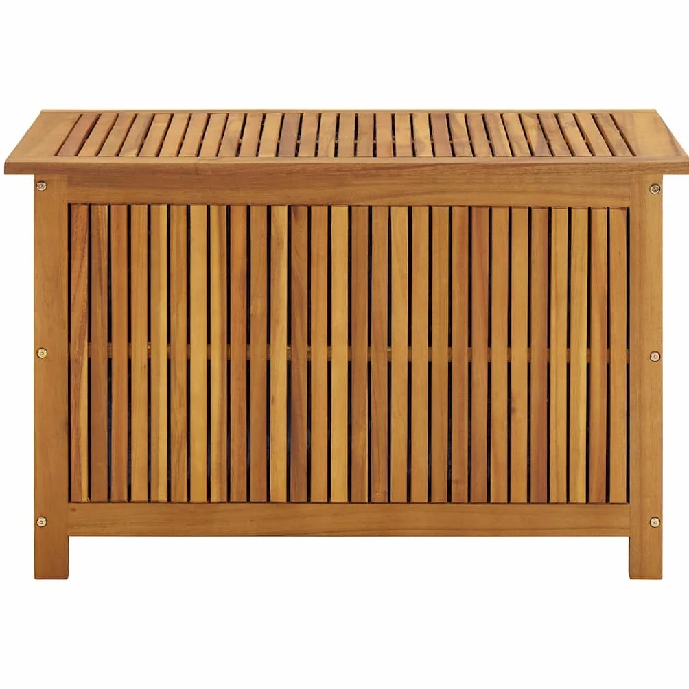 vidaXL Skrzynia ogrodowa 90x50x58 cm lite drewno akacjowe