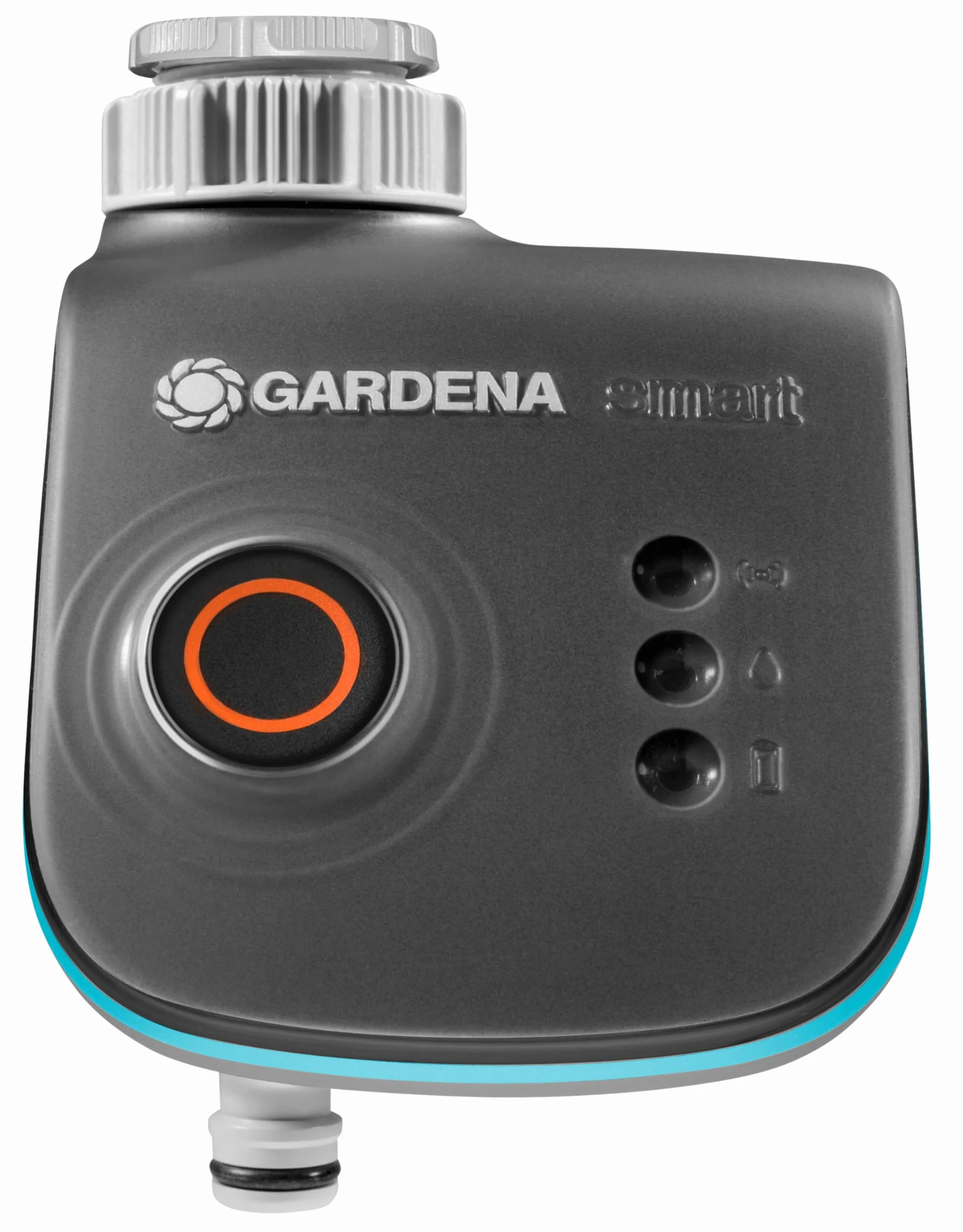 Gardena smart Water Control: do sterowania nawadnianiem przez aplikację na smartfona, ostrzega przed mrozem, technika zaworowa, idealny do systemu Micro-Drip-System lub Sprinklersystem (19031-20)