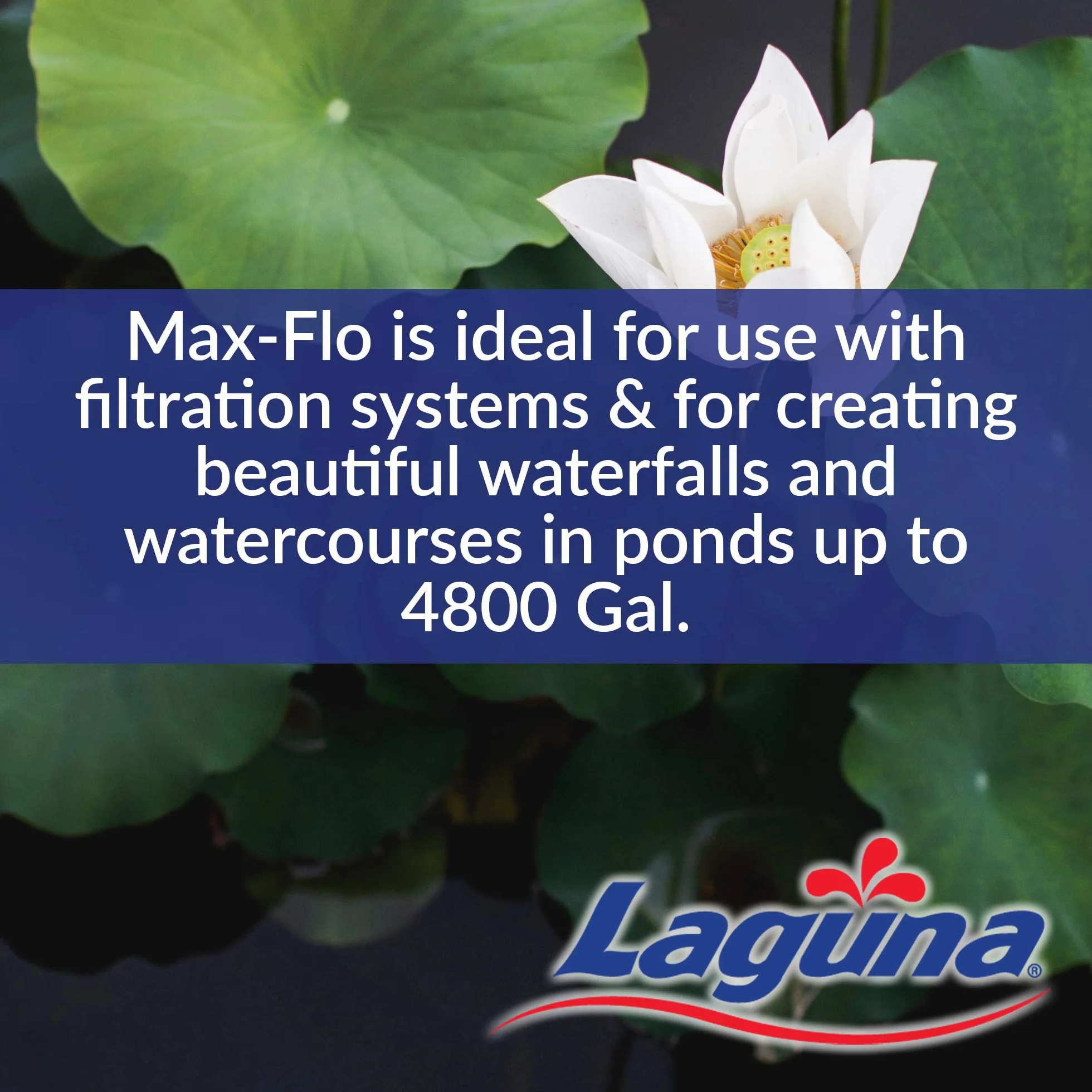 Laguna PT8248 PowerJet Max-Flo 9000 pompa do stawu 80 W 18000 l