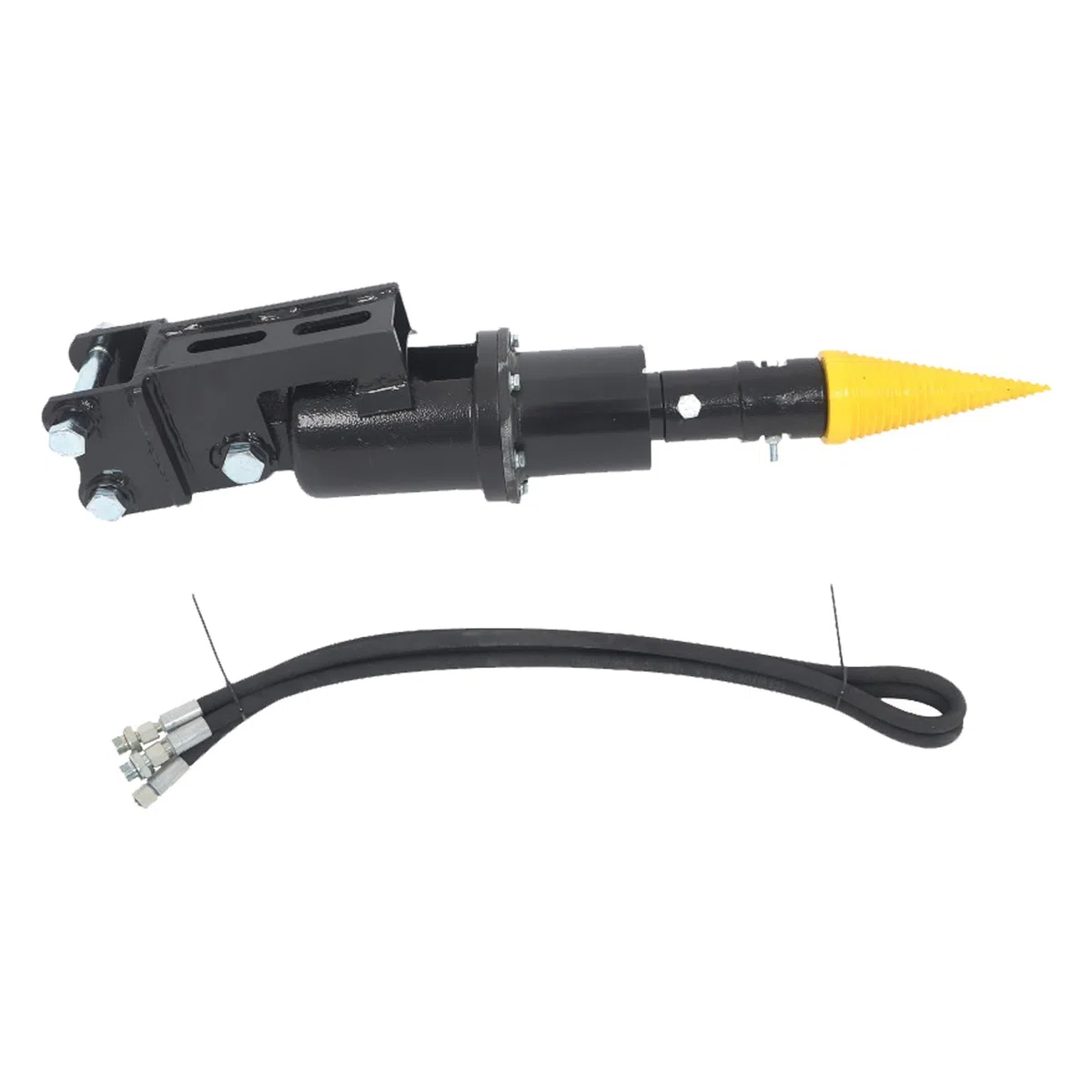 Jectse Hydrauliczny świder do Rozłupywania Kłód, Narzędzie Stożkowe do Rozłupywania Drewna Opałowego, Wiertarka ślimakowa Ciężkich Koparek Twardego Drewna, Mokrego, Usuwanie Korzeni