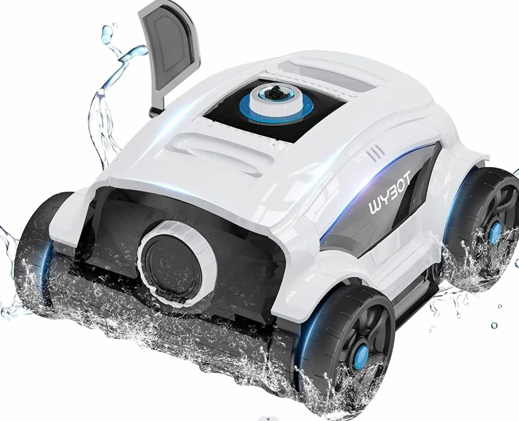 WYBOT Akumulator robota basenowego 130 minut 2 silniki duża szczotka basen do 100 m²