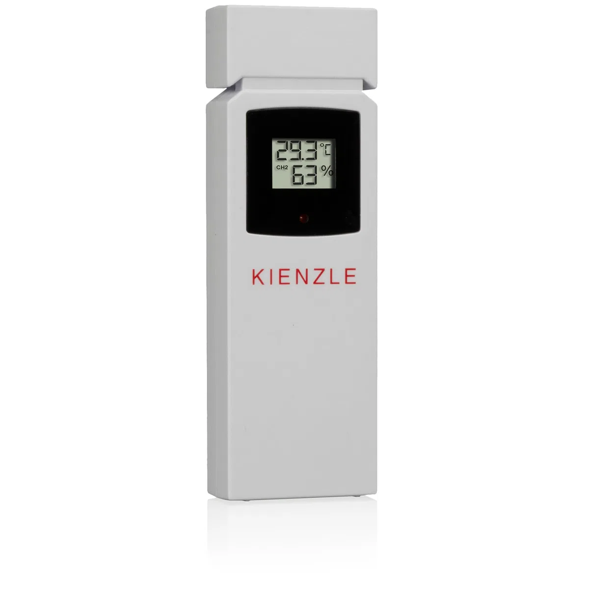 Kienzle Stacja pogodowa z projektorem, zegar radiowy, temperatura zewnętrzna, wilgotność powietrza, budzik, funkcja drzemki, ostrzeżenie o mrozie, czujnik zasięgu 80