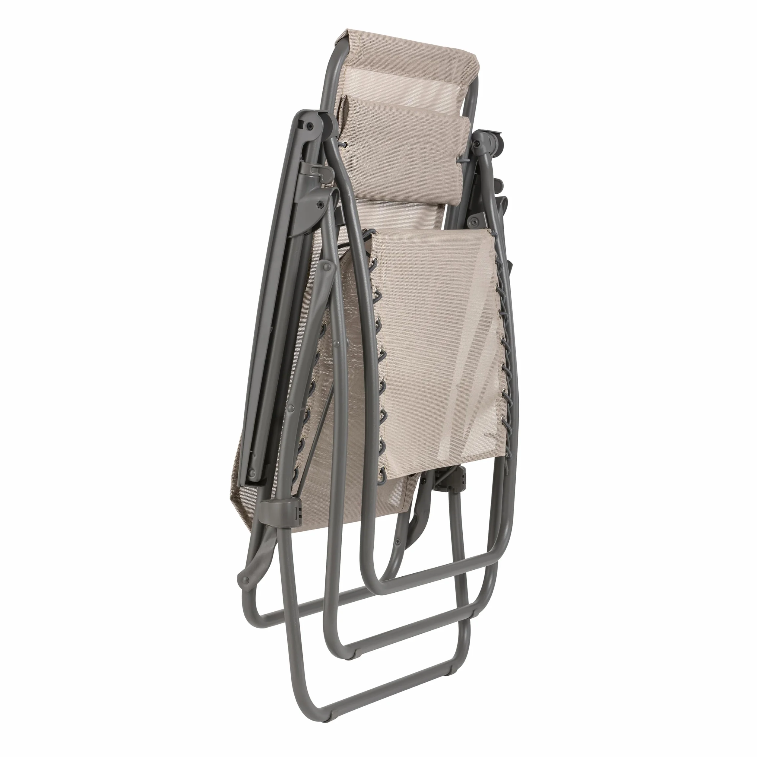 LAFUMA MOBILIER leżak relaksacyjny, składany, RT 2, Texplast, kolor: Châtaigne, 87 x 68 x 114 cm, LFM4027-9147