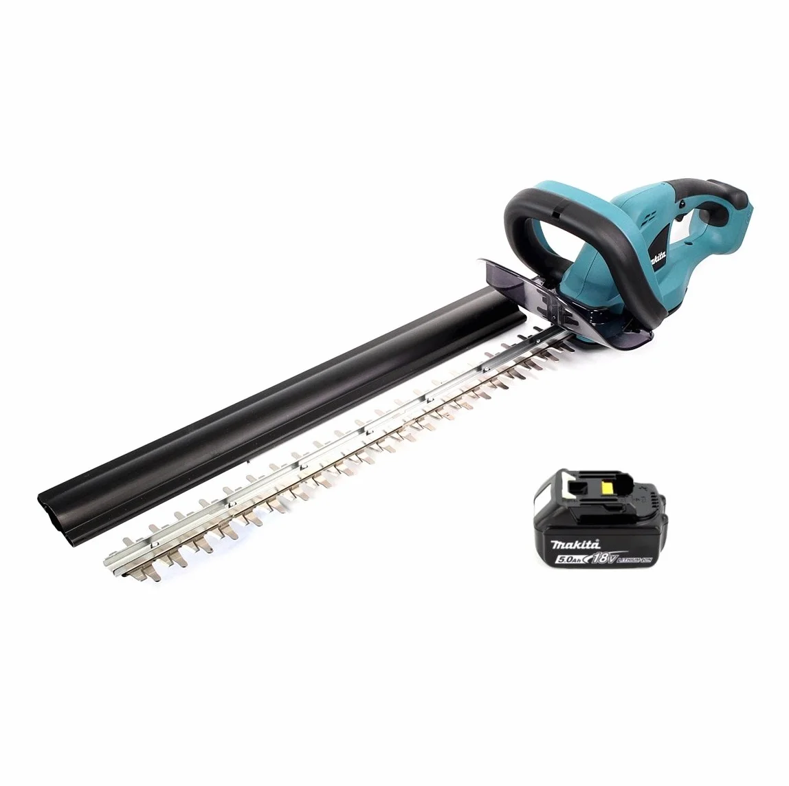 Makita DUH523T akumulatorowe nożyce do żywopłotu, 18 V, 1 x akumulator 5,0 Ah