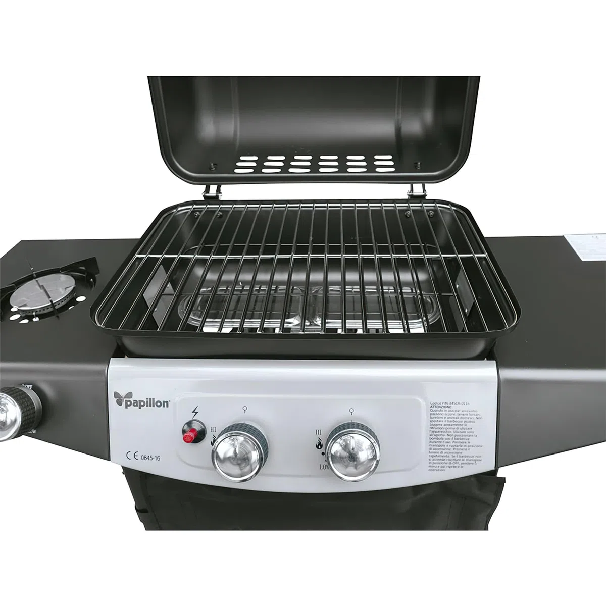 PAPILLON 8130202 Grill Gaz 101x46x95 cm. Ponca
