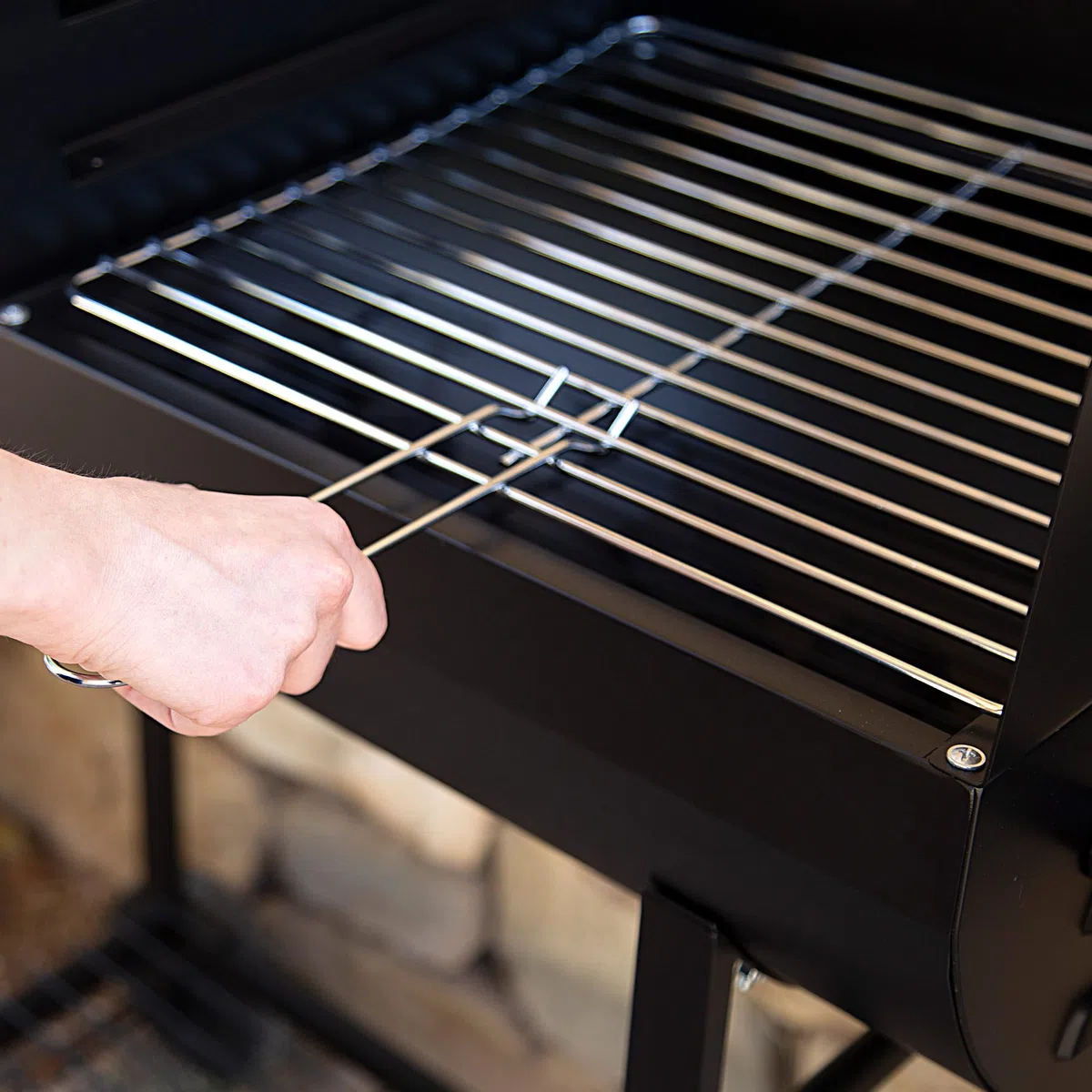 AKTIVE 52809 grill węglowy z podwójnym grillem