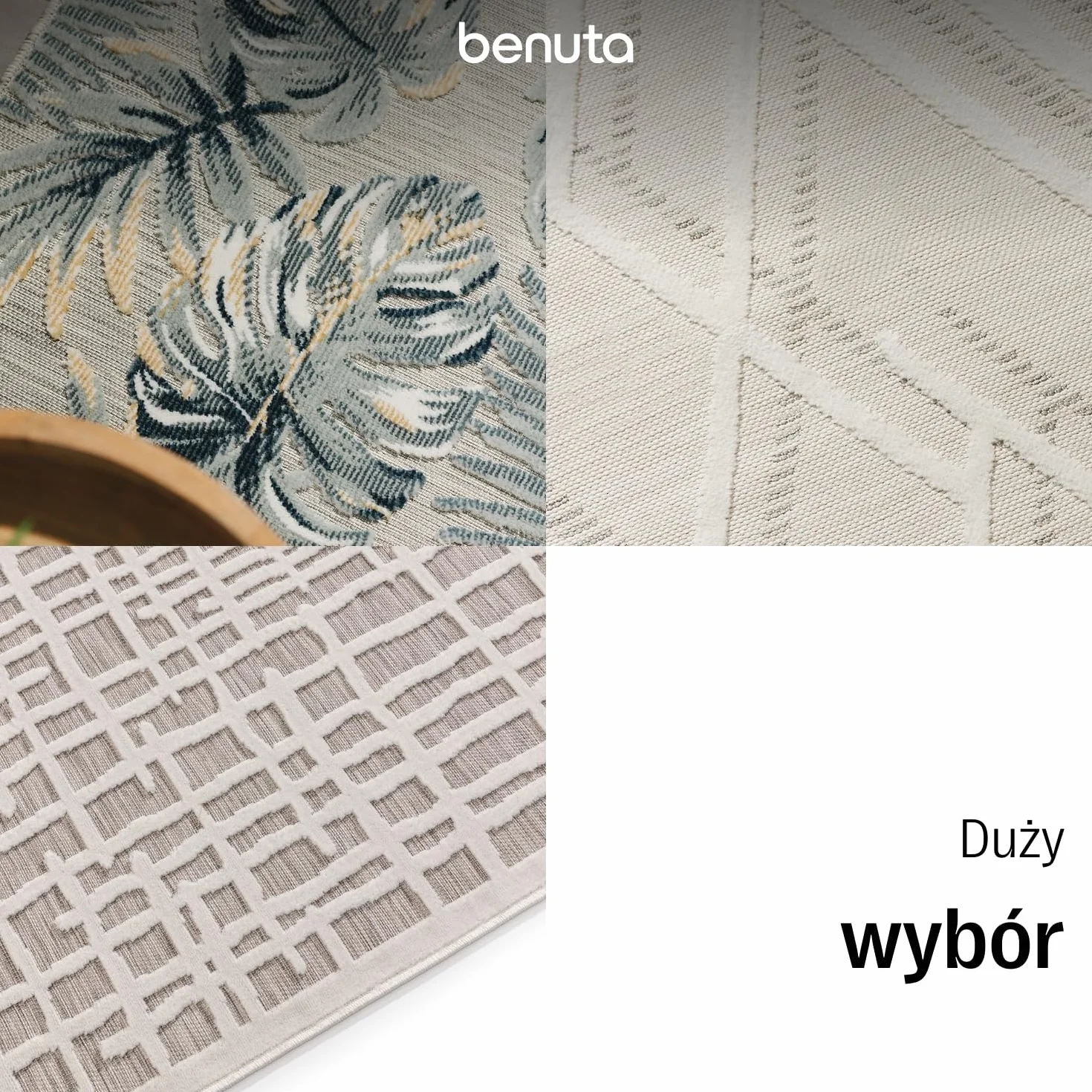benuta Basic Dywan In & Outdoor Flora - Wielokolorowy 200x300 cm - Kwiatowy - Wodoodporny UV balkon, taras, ogród - Kuchnia i salon - Łatwy trwały